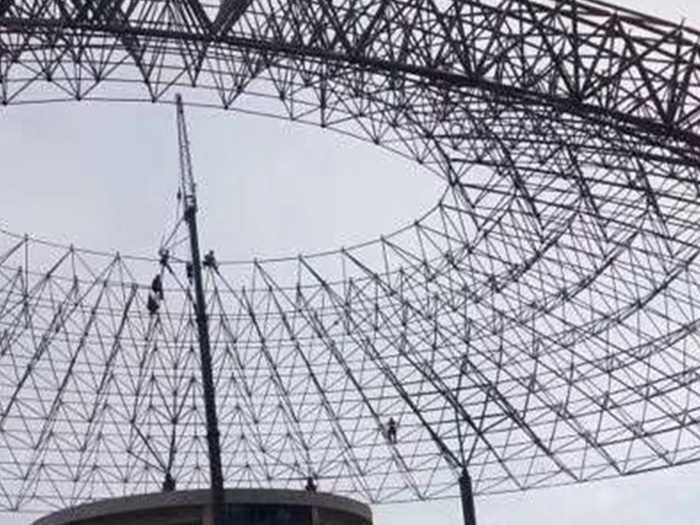 利川篮球馆球形网架厂家价格